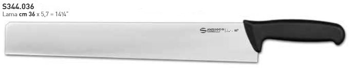 COLTELLO FORMAGGIO PUNTA QUADRA CM.36 AMBROGIO SANELLI COD.S344.036
