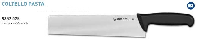 COLTELLO PASTA SUPRA CM25