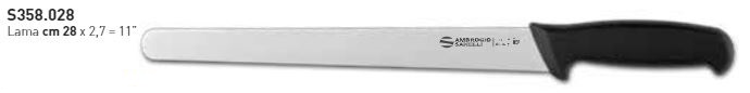 COLTELLO PROSCIUTTO SUPRA CM28  AMBROGIO SANELLI COD. S358.028