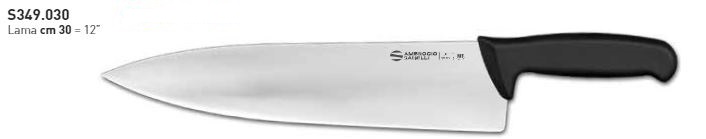 COLTELLO TRINCIANTE CUOCO CM24 linea SUPRA AMBROGIO SANELLI