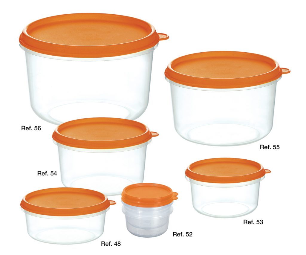 CONTENITORE SALVAFRESCHEZZA SATURNO MIS.PICCOLA LT.1  DIAM.14CM H.9CM COSMOPLAST ADATTO PER FRIGORIFERO FREEZER MICROONDE ART. 5