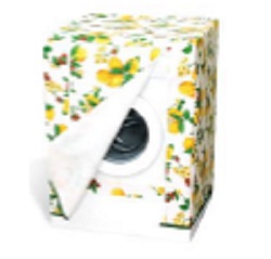 COPRILAVATRICE IN PVC CON SUPPORTO IN POLIPROPILENE SENZA CUCITURE CARICO FRONTALEALT.77CM LUNGHEZZA 60CM LARGHEZZA 60CM GEMITEX