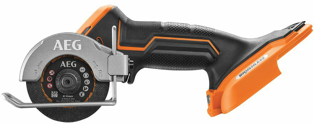 CORPO SMERIGLIATRICE ANGOLARE SUBCOMPACT BRUSHLESS 18V MM76 ART. BMMS18SBL-0 AEG