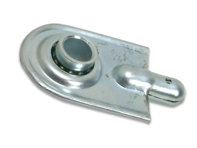 Cuscinetto a sfera zincato senza staffa a murare. Lunghezza mm.40. Diametro cuscinetto mm.12. K101