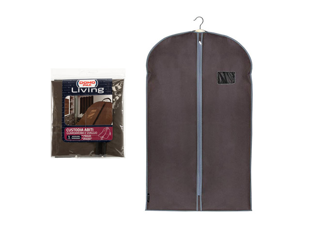 CUSTODIA ABITICustodia abiti in polipropilene cm 100x60 antipolvere e impermeabile.