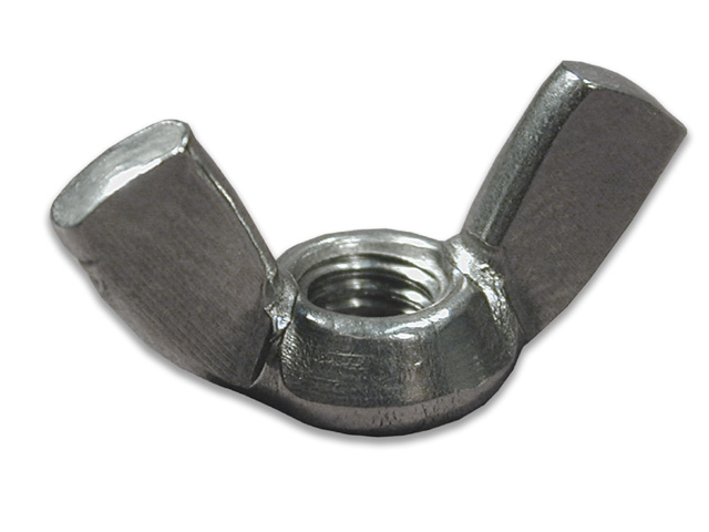 Dado in acciaio INOX MM8 a galletto DIN 315.