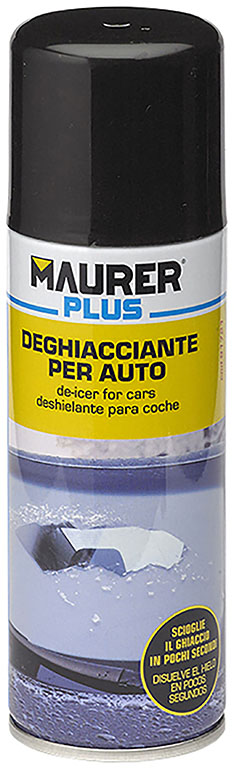 DEGHIACCIANTE SPRAY PER VETRI E SERRATURE 200ML MAURER