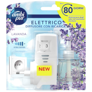 DEODORANTE PER AMBIENTE AMBIPUR DIFFUSORE CON RICARICA DA 20ML