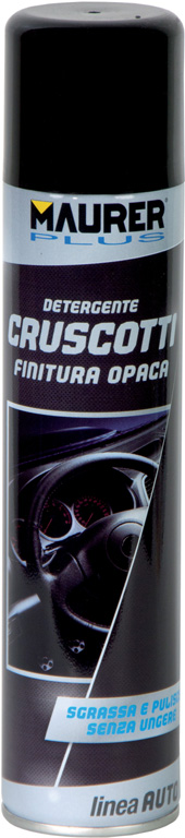 Detergente spray per cruscotti ML300 MAURER PLUS -  alto potere sgrassante e detergente - pulisce, lucida e protegge dagli agent