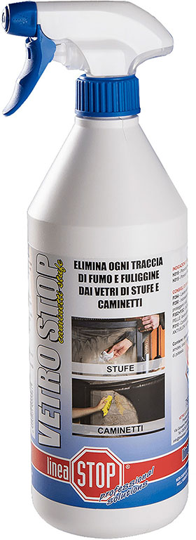 DETERGENTE VETRI STUFE E CAMINETTI