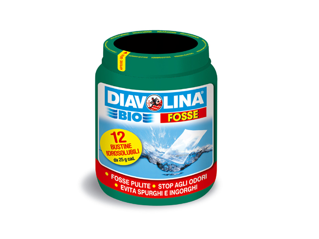 Diavolina Bio Fosse in buste. 12 bustine da 25grammi.