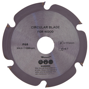 DISCO PER LEGNO MM115X2X22,2 per il taglio di legno e plastica.