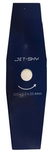 DISCO X DECESPUGLIATORE IN ACCIAIO 2 DENTI JET-SKYDIAMETRO: 255MMFORO INTERNO: 24,4MMSPESSORE: 2MM