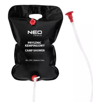 Doccia da campeggio art. 63-164 NEO TOOLS