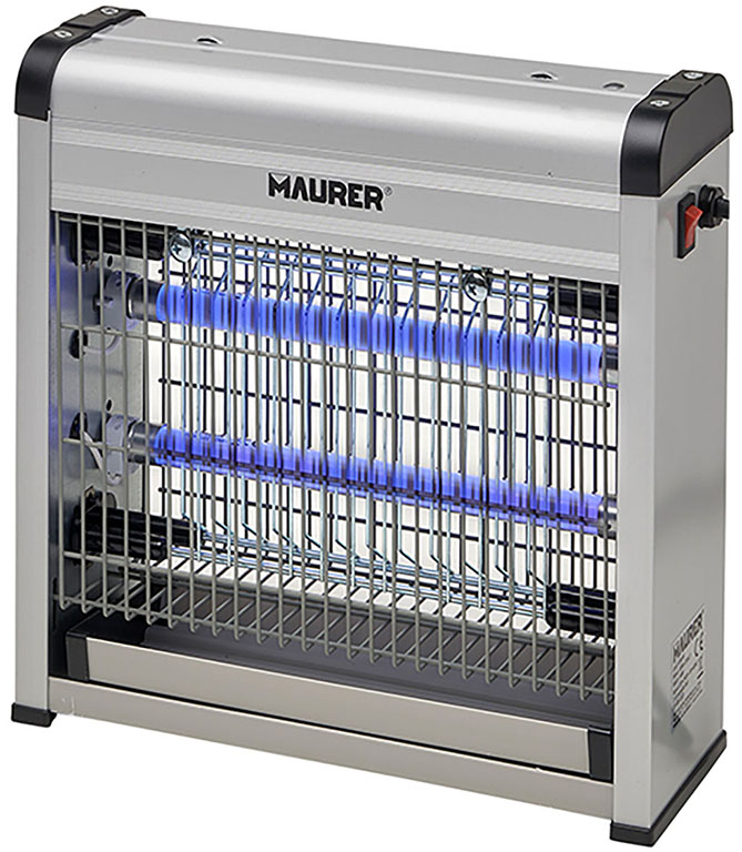 ELETTROINSETTICIDA RETTANGOLARE 14W 29,5X10X28,7 MAURER 85856