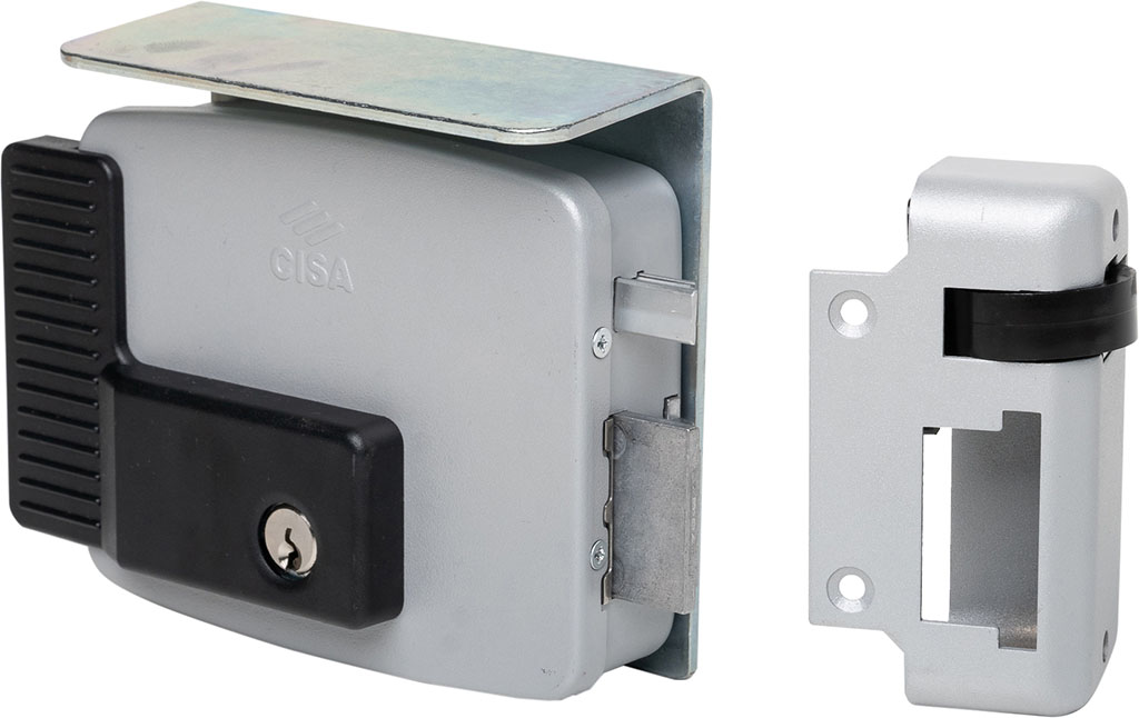 ELETTROSERRATURA VERNICIATA GRIGIA X CANCELLO CISA 11721.70.2.N7