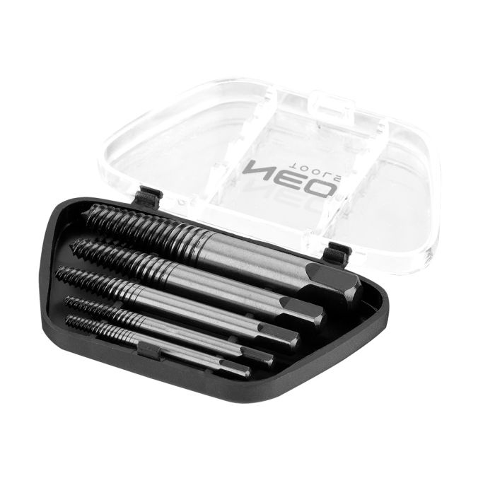 Estrattori per bulloni rotti, set da 5 estrattori. ART. 09-615 NEO