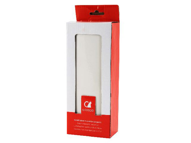 EVAPORATORE PIATTO IN CERAMICA CON GANCIOUmidificatore per termosifone con gancio bianco.