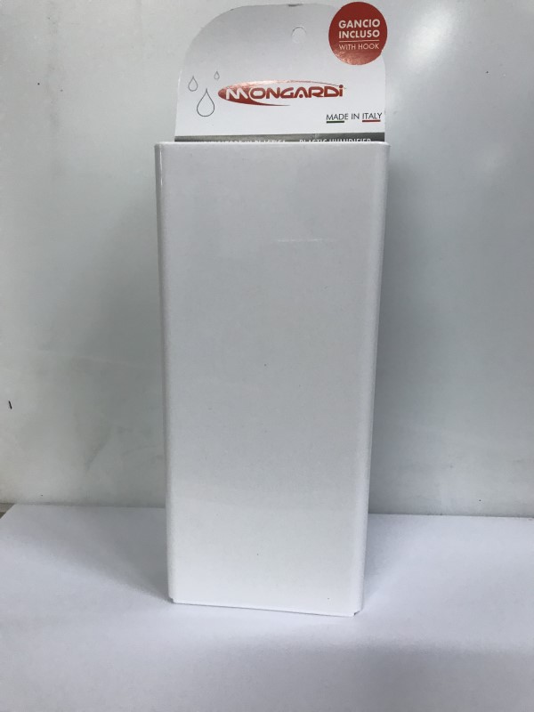 EVAPORATORE PIATTO MONGARDI IN PVC BIANCO