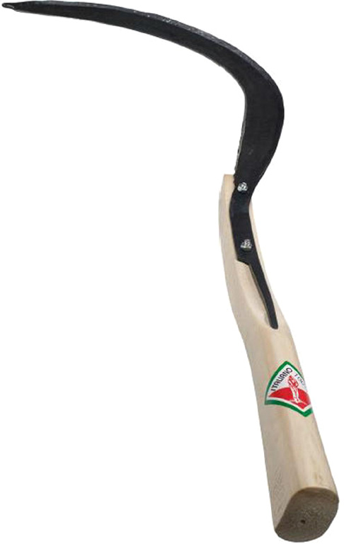 FALCIOLA mod. SEGHEZZO CANTONIERA EXTRA - in acciaio forgiato - con manico in legno FSC