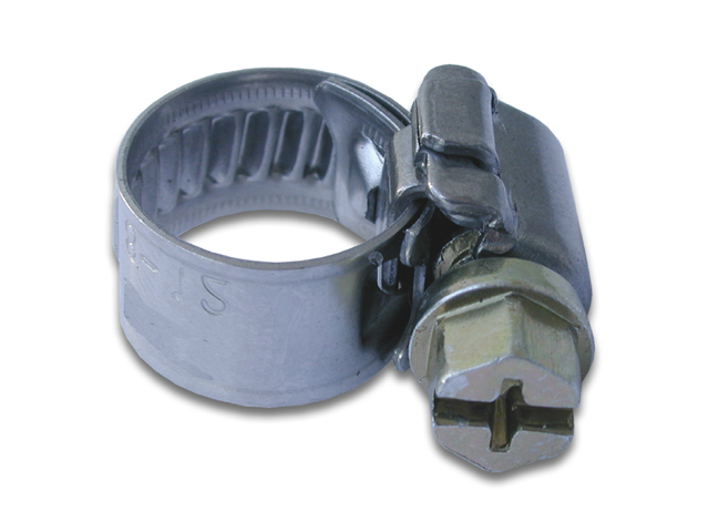 Fascetta DIAM. 8-12MM con banda da 9 mm. Realizzata secondo norma DIN 3017