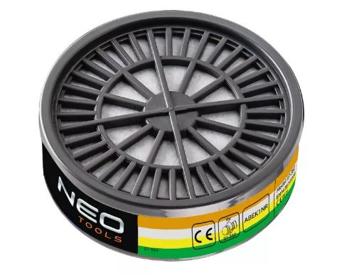 FILTRO DI RICAMBIO ABEK1 PER MASCHERINA ART.97350 NEO, ART. 97-362 NEO TOOLS