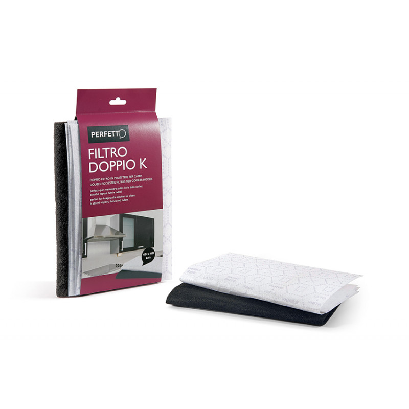 FILTRO PER CAPPA A CARBONI ATTIVI +  Rilevatore di saturazione CM40X60 ART. 0449I