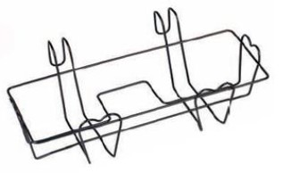 FIORIERA PANETTA RETTANGOLARE CM40 BRUNITA