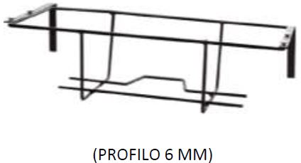 FIORIERA RETTANGOLARE ESTENSIBILE NERA GARDENIA CM60x21Xh15CM