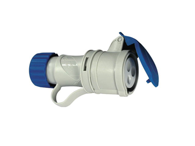 Fme presa mobile EASY industriale IP44 ART. 71100 2P+T 16A.-6h 230V. Realizzata in materiale termoplastico autoestinguente resis