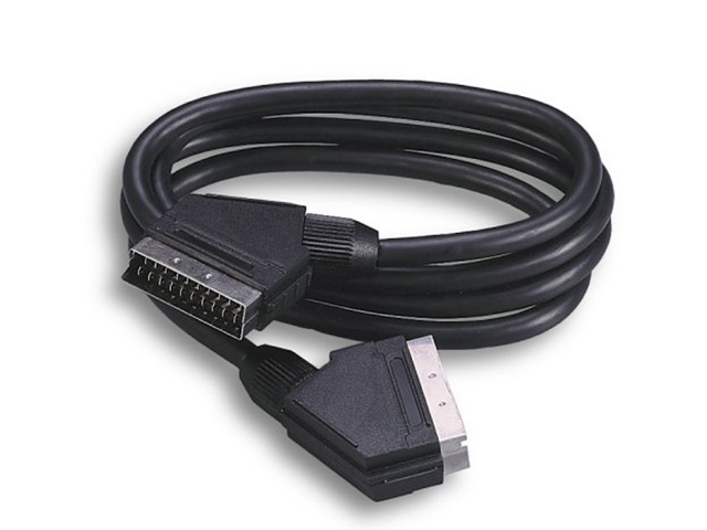 Fme PRESA SCART  prolunga per TV. Cavo da 1,5 mt. Con 2 spine Scart 21 poli.
