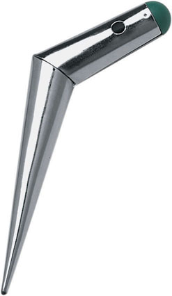 Foraterra PAPILLON in acciaio cromato