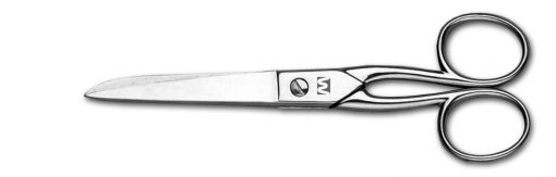 Forbice lavoro Ambrogio Sanelli nichelata lunghezza 7