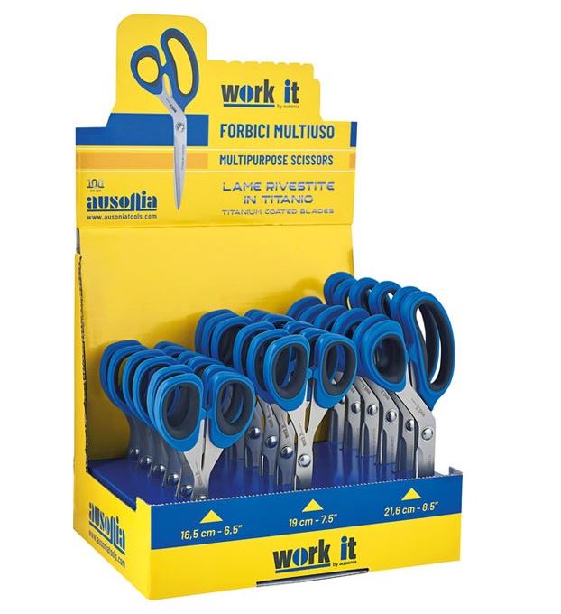 FORBICE MULTIUSO 16,5CM IN TITANIO AUSONIA