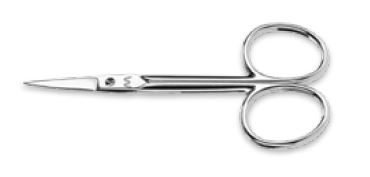 FORBICE PELLE RETTA NICHELATA 3,5