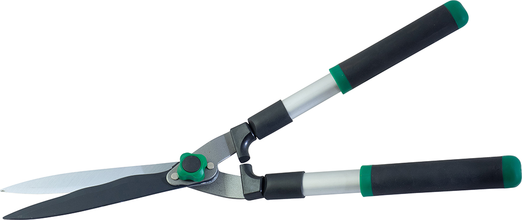 Forbice per siepe PAPILLON mod. FISSO - lame Easycut ondulate al teflon - lunghezza lame 225 mm - manici tubolari in alluminio -