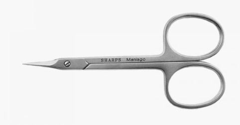 FORBICI PELLE INOX GAMBO A QUADRI PUNTA LANCIA 3,5 SHARPS CUTLERY