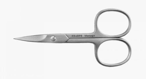 FORBICI UNGHIE INOX GAMBO A QUADRI LAMA CURVA 3,5 INOX SHARPS CUTLERY