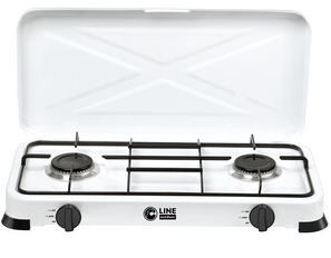 FORNELLO A GAS GPL 2 FUOCHI 2.2/2.2 KW