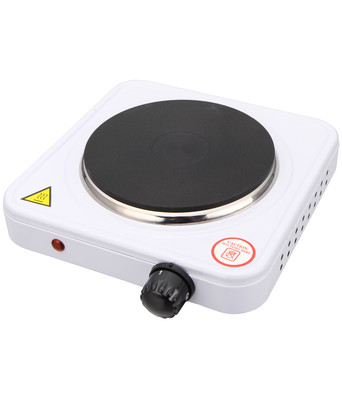 FORNELLO ELETTRICO D.155 1000wstruttura in metallo, piastra in ghisa. Termostato regolabile. Spia luminosa di controllo Diametro