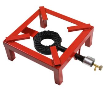 FORNELLONE A GAS 40X40CM STANDARD