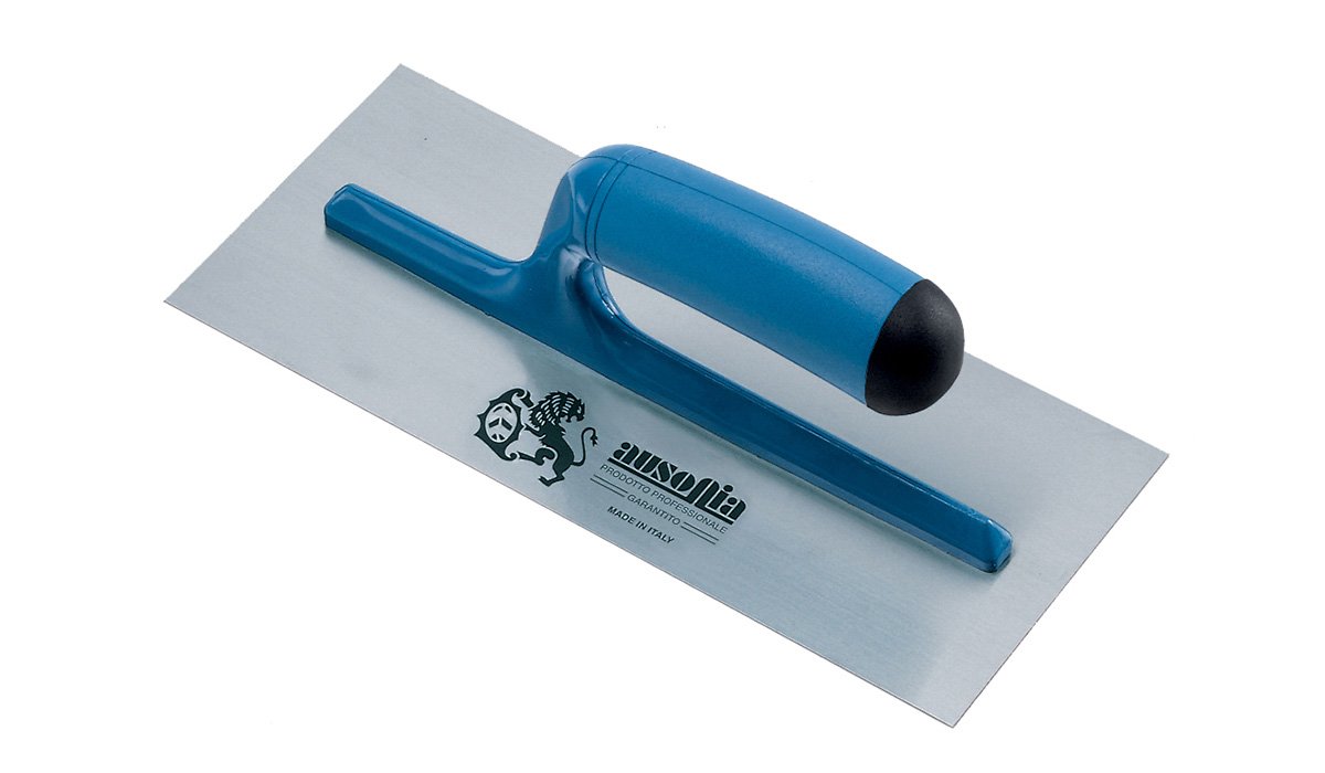Frattazzo per stucco 28X12CM manico plastica LAMA ACCIAIO