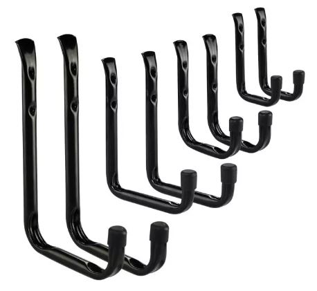 Ganci per garage, set da 8 pz. art. 84-142 NEO TOOLS