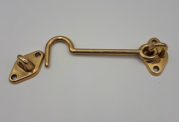 GANCIO A FINESTRA IN OTTONE LUCIDO MM100