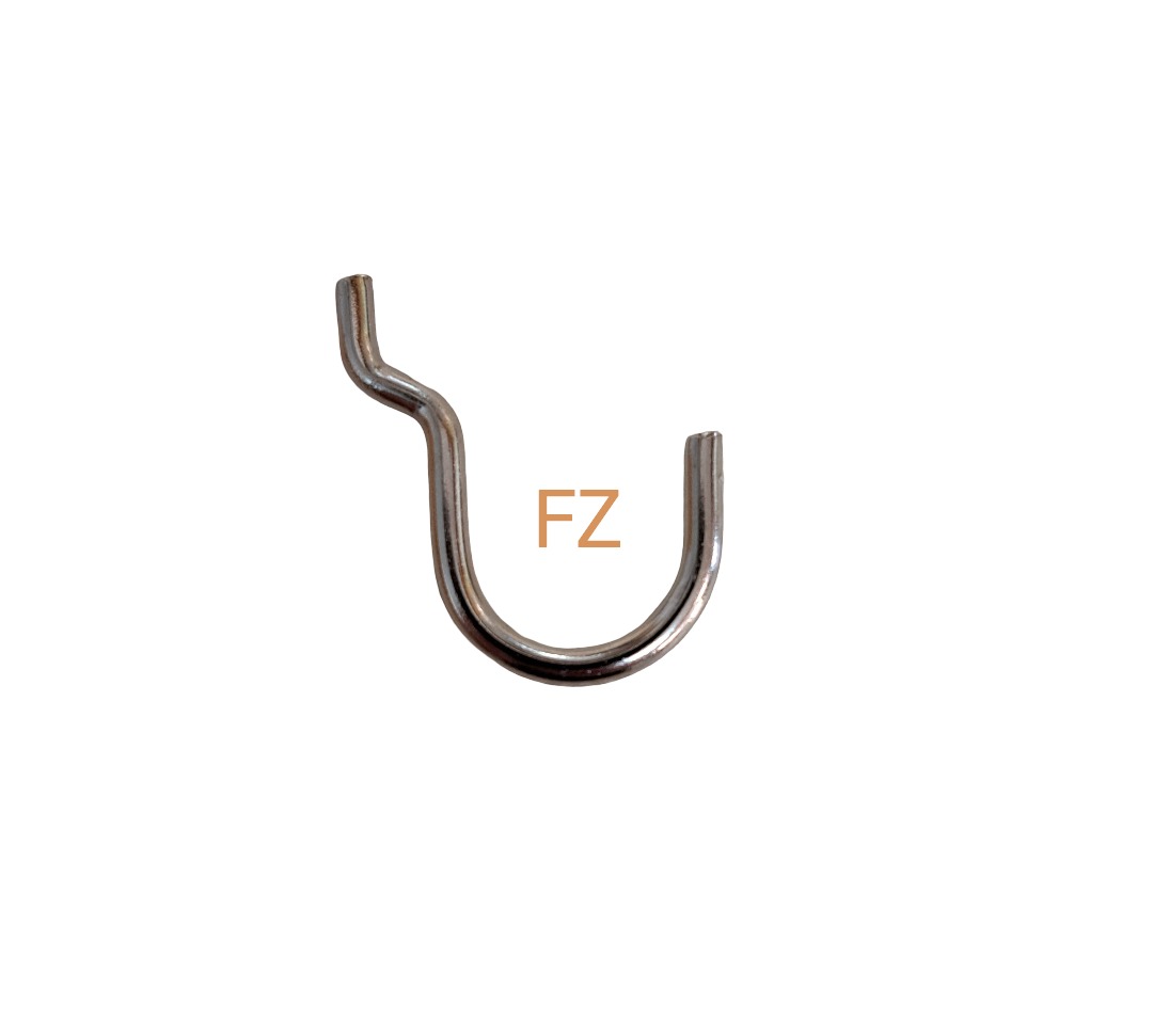 GANCIO PER FORATI FERRO NICHELATO N°3 ART. 260 METALMINUTERIE