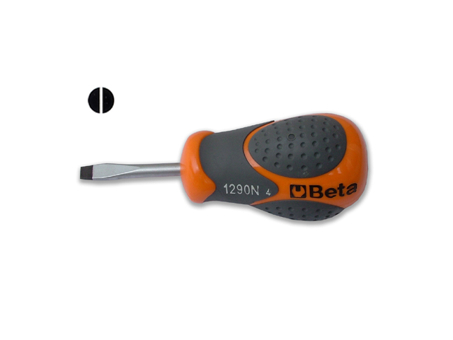 Giravite per viti A TAGLIO 4,0X30MM Beta Art. 1290n giravite per viti a testa con intaglio tipo cortissimo.