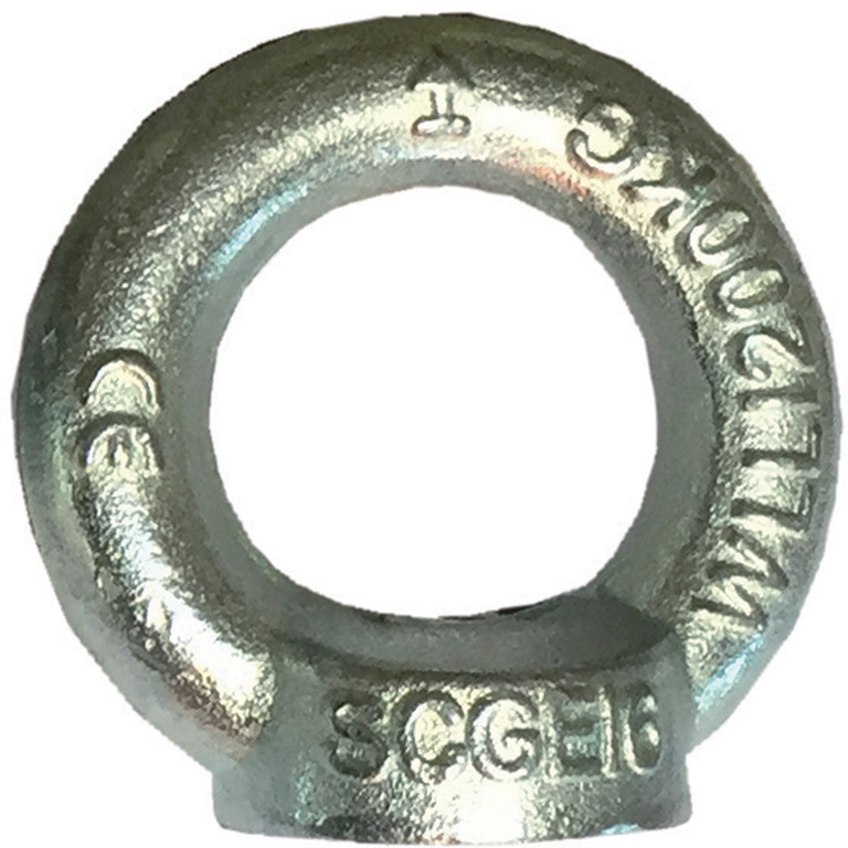 Golfare femmina MM10 MAURER in acciaio C15E - DIN 582 -  finitura zincata.