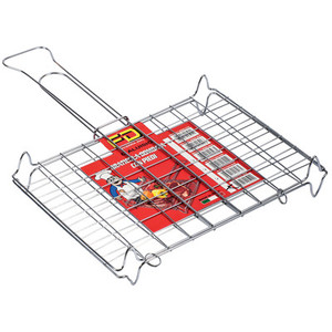 GRATICOLA DOPPIA BOMBATA CON PIEDI 25X25 CM