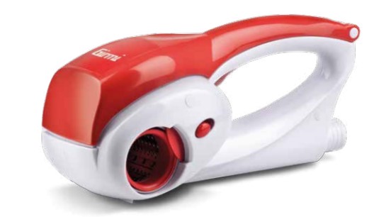 GRATTUGIA RICARICABILE ROSSA CON DUE RULLI INOX INTERCAMBIABILIMODELLO: GT02 GIRMI