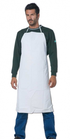 GREMBIULE PVC LEGGERO CM75X110 COLORE BIANCO